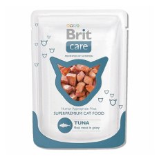 Brit Care Tuna / Паучи Брит для кошек Тунец (цена за упаковку)