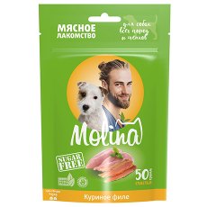 Molina / Мясное лакомство Молина для Щенков и собак всех пород Куриное филе