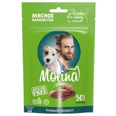 Molina / Мясное лакомство Молина для Щенков и собак всех пород Утиный хворост