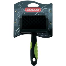 Zolux / Щетка Золюкс Резиновая с ручкой Zolux / Щетка Золюкс Резиновая с ручкой