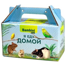 Bambini Pets / Переноска кормушка Бамбини Петс для птиц и грызунов Bambini Pets / Переноска кормушка Бамбини Петс для птиц и грызунов