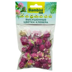 Bambini Pets / Лакомство Бамбини Петс для грызунов и кроликов высушенные цветы клевера Bambini Pets / Лакомство Бамбини Петс для грызунов и кроликов высушенные цветы клевера