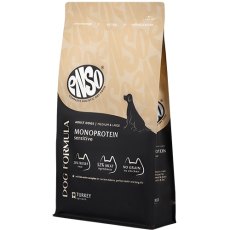 Enso Monoprotein / Сухой корм Энсо для собак средних и крупных пород Индейка со шпинатом