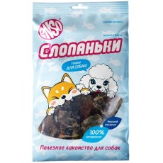 Enso / Лакомство Энсо для собак Слопаньки хрустящие размер M кубики из кожи лосося
