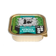 ZooRing / Консервы Зооринг для собак кусочки в желе Фрикасе с Лососем (цена за упаковку) ZooRing / Консервы Зооринг для собак кусочки в желе Фрикасе с Лососем (цена за упаковку)