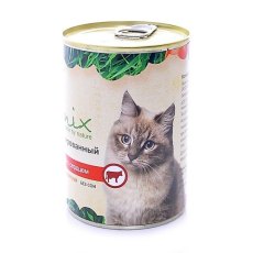 Organix Консервы для кошек Говядина с сердцем (цена за упаковку)