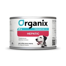 Organix Preventive Line Hepatic / Консервы Органикс для собак Поддержка здоровья печени (цена за упаковку)