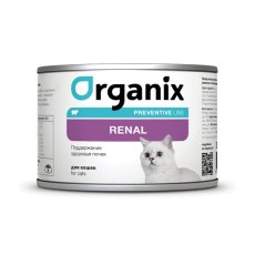 Organix Preventive Line Renal / Консервы Органикс для кошек Поддержка здоровья почек (цена за упаковку)