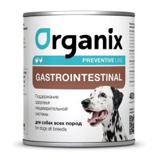 Organix Preventive Line Gastrointestinal / Консервы Органикс для собак Поддержка ЖКТ (цена за упаковку)