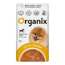 Organix / Влажный корм Органикс для взрослых собак Суп из курицы (цена за упаковку)