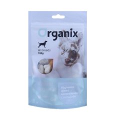 Organix Chicken fillet/calcium twisted / Лакомство Органикс для собак Куриное филе на косточке с кальцием 100% мясо