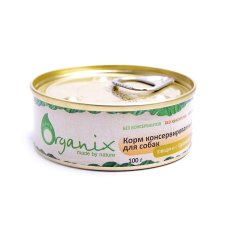 Organix Консервы для собак Говядина с бараниной (цена за упаковку)