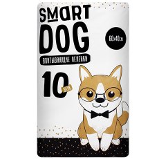Smart Dog / Пеленки Смарт Дог для собак Впитывающие 60 х 40 см