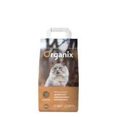 Organix / Наполнитель Органикс для кошачьего туалета Древесный комкующийся
