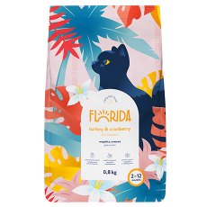 Florida Kitten Turkey & Cranberry / Сухой корм Флорида для Котят от 2 до 12 месяцев Индейка клюква