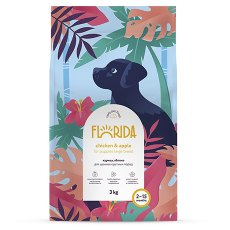 Florida Puppy Large Breed Chicken & Apple / Сухой корм Флорида для Щенков Крупных пород Курица яблоко
