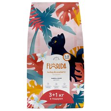 Florida Kitten Turkey & Cranberry / Сухой корм Флорида для Котят от 2 до 12 месяцев Индейка клюква
