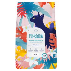 Florida Cat Sterilized Adult Salmon & Blueberry / Сухой корм Флорида для Стерилизованных кошек Лосось черника