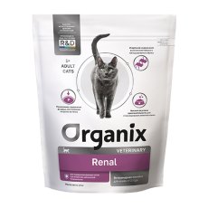 Organix Cat RENAL / Сухой корм Органикс для взрослых кошек для Поддержания функции почек при острой или хронической болезни почек