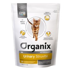 Organix Cat URINARY Struvite / Сухой корм Органикс для взрослых кошек для Растворения струвитных камней и Предотвращения их рецидивов