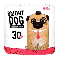 Smart Dog / Пеленки Смарт Дог для собак Впитывающие 60 х 90 см Smart Dog / Пеленки Смарт Дог для собак Впитывающие 60 х 90 см