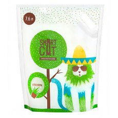 Smart Cat / Наполнитель Смарт Кэт для кошек Силикагелевый аромат Алоэ