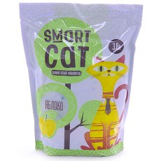 Smart Cat / Наполнитель Смарт Кэт для кошек Силикагелевый аромат Яблока