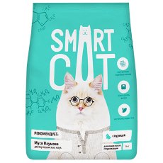 Smart Cat / Сухой корм Смарт Кэт для Стерилизованных кошек с Курицей