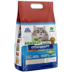 Homecat Ecoline / Комкующийся наполнитель Хоумкэт для кошачьего туалета Стандарт