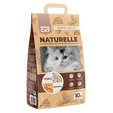 Homecat Naturelle Original / Комкующийся растительный наполнитель Хоумкэт для кошачьего туалета Тoфу