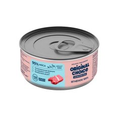Original Choice Monoprotein Adult Mini / Влажный корм Ориджинал Чойс для собак мелких пород Ягненок 100% (цена за упаковку)