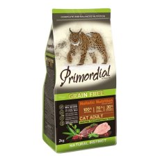 Primordial Adult Grain Free Holistic / Сухой корм Примордиал Беззерновой для кошек Утка Индейка