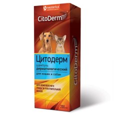 CitoDerm / Шампунь Цитодерм для кошек и собак с Чувствительной кожей Дерматологический CitoDerm / Шампунь Цитодерм для кошек и собак с Чувствительной кожей Дерматологический