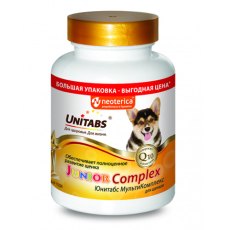 Unitabs JuniorComplex / Витаминно-минеральный комплекс Юнитабс для Щенков Unitabs JuniorComplex / Витаминно-минеральный комплекс Юнитабс для Щенков