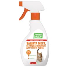 Apicenna УМНЫЙ СПРЕЙ защита мест не предназначенных для туалета кошек