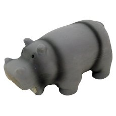 Homepet / Игрушка Хоумпет для собак Бегемот со звуком латекс