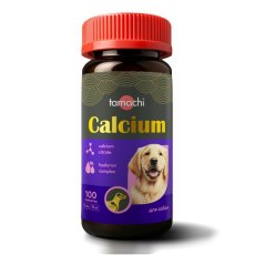 Tamachi Calcium / Витамины Тамачи с кальцием для средних и крупных пород для Костей