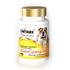 Unitabs Slim Complex UT c Q10 / Витаминно-минеральный комплекс Юнитабс для собак с L-карнитином Unitabs Slim Complex UT c Q10 / Витаминно-минеральный комплекс Юнитабс для собак с L-карнитином