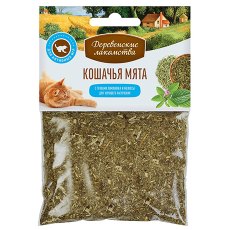 Деревенские лакомства / Кошачья мята Лимонник Мелисса для кошек Деревенские лакомства / Кошачья мята Лимонник Мелисса для кошек