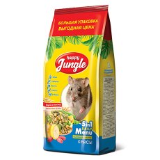 Happy Jungle 5in1 Daily Menu / Корм Хеппи Джангл для декоративных Крыс