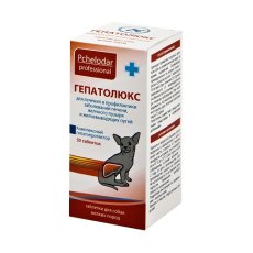 Pchelodar Гепатолюкс для профилактики и лечения печени у собак мелких пород