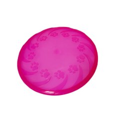Homepet TPR / Игрушка Хоумпет для собак Фрисби розовая