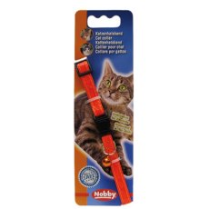 Nobby / Ошейник Ноби для кошек Неон Светоотражающий с безопасным замком и бубенчиком Nobby / Ошейник Ноби для кошек Неон Светоотражающий с безопасным замком и бубенчиком