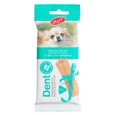 Titbit Biff Dent / Лакомство Титбит для собак Мелких пород Жевательный снек со вкусом Говядины