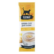 Titbit Лакомый кусочек / Лакомство Титбит для кошек Крем-суп с Сыром