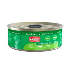 Четвероногий Гурман Мясное ассорти / Консервы для собак с Рубцом (цена за упаковку)