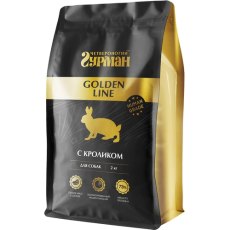 Четвероногий гурман Golden line / Сухой полнорационный корм для собак с Кроликом