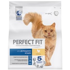Perfect Fit In-home / Сухой корм Перфект Фит для домашних кошек Курица