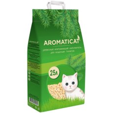 AromatiCat / Наполнитель Ароматикэт для кошачьего туалета Древесный без запаха AromatiCat / Наполнитель Ароматикэт для кошачьего туалета Древесный без запаха
