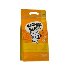 Meowing Heads Light Fat Cat Slim Grain free / Сухой Беззерновой корм Меовинг Хэдс для взрослых кошек с Избыточным весом 'Худеющий толстячок' Курица лосось